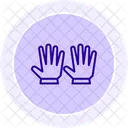 Gants Jardinage Outils Icône