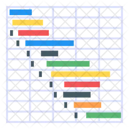 Gantt Chart  Icon