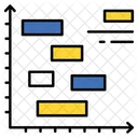 Gantt Chart Graph Chart Icon