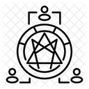Ganzheitliche Hände  Symbol