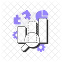 Gap Analysis Change Business Icon