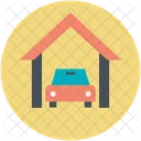 Garage Parking Car Icon
