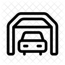 Garage Werkzeuge Lagerung Symbol