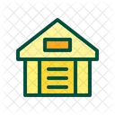 Garage Door House Icon