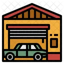Garage Car Parking Icon