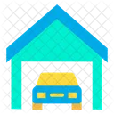 Home House Garage House Icon