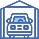 Garage Car Service Car Parking Icon
