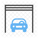 Garage Godown Car Icon