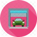 Garage Godown Car Icon