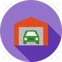 Garage Parking Home Icon