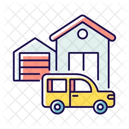 Garage building  Icon