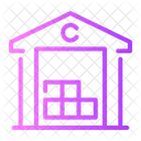 Garage Car Storage Icon