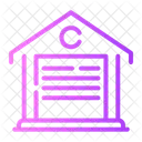 Garage Car Storage Icon