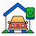 Garage Carport Auto Garage Icon