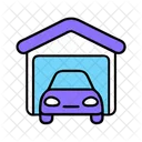 Garage Construction Building Icon