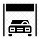 Auto Service Car Car Shed Icon