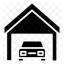 Home House Garage House Icon