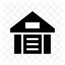 Garage Door House Icon