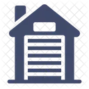 Garage Door House Icon
