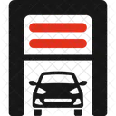 Garage Parkings Closed Icon