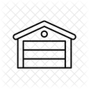Garage Warehouse Shipping Icon