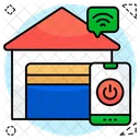 Garaje Cochera Garaje Para Automovil Icono