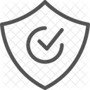 Garantie Schutz Abzeichen Symbol