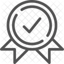 Garantie Qualitat Abzeichen Symbol