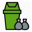 Garbadge Trash Garbage Bin Icon