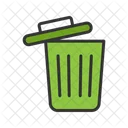 Garbage Trash Bin Icon