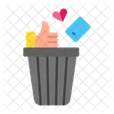 Garbage Trash Bin Icon