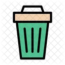 Delete Trash Dustbin Icon