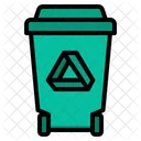 Bin Recycle Garbage Icon