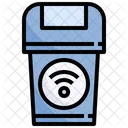 Garbage Smart Home Trash Can Icon
