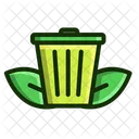 Organic Waste Garbage Icon