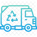 Garbage Truck Recycle Icon