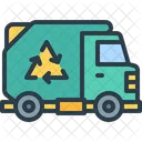 Garbage Truck Recycle Icon