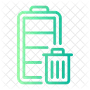 Garbage Battery Trash Icon
