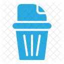 Garbage Bin Document Paper Bin Icon