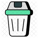 Garbage Bin Waste Bin Dustbin Icon