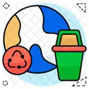 Garbage Bin Waste Bin Dustbin Icon