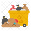 Garbage Bin Wastebin Dustbin Icon