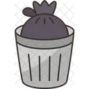 Garbage Can Dustbin Trash Bin Icon