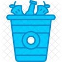 Garbage Can Waste Container Icon