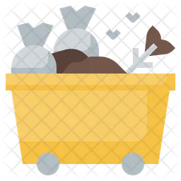 Garbage Cart  Icon