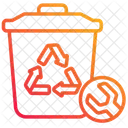 Garbage Disposal Repair Maintenance Wrench Icon