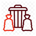 Garbage Trash Bin Icon