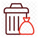 Garbage Trash Bin Icon