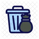 Garbage Truck Dump Icon