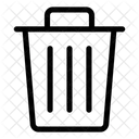 Garbage Trash Bin Icon